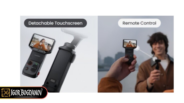 Immagini di marketing trapelate di Insta360 Luna Ultra.