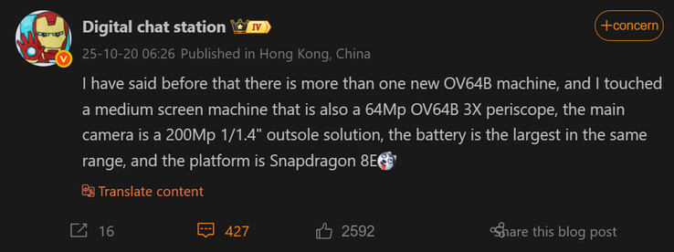 (Fonte: Digital Chat Station &amp; Weibo)