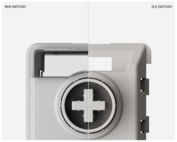 Finestra luminosa con interruttore Lofree Flow 2. (Fonte: Lofree)