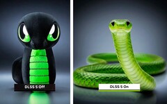 Razer mostra come potrebbe apparire la mascotte Sneki Snek con DLSS 5.