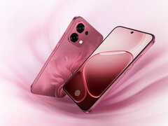 L&#039;Oppo A6 Pro 4G in Rosewood Red. (Fonte: Oppo)