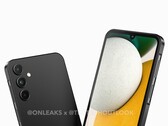 Il Galaxy A15 si basa sull'attuale linguaggio di design di Samsung. (Fonte: @OnLeaks &amp; The Tech Outlook)
