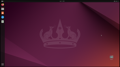 Il desktop GNOME di Ubuntu 24.04 subito dopo l'installazione (Immagine: Canonical).