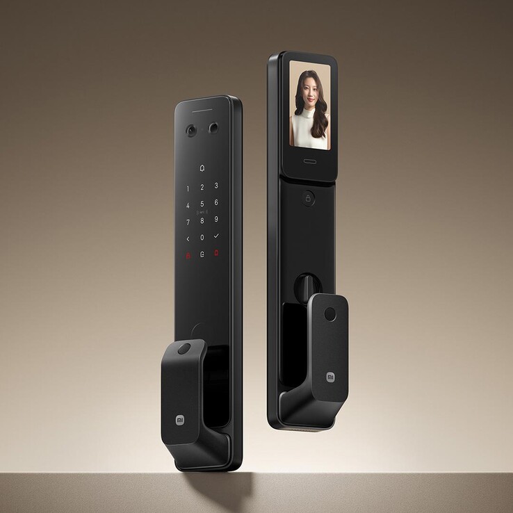 La Xiaomi Smart Door Lock 2 Finger Vein Enhanced Edition. (Fonte immagine: Xiaomi)