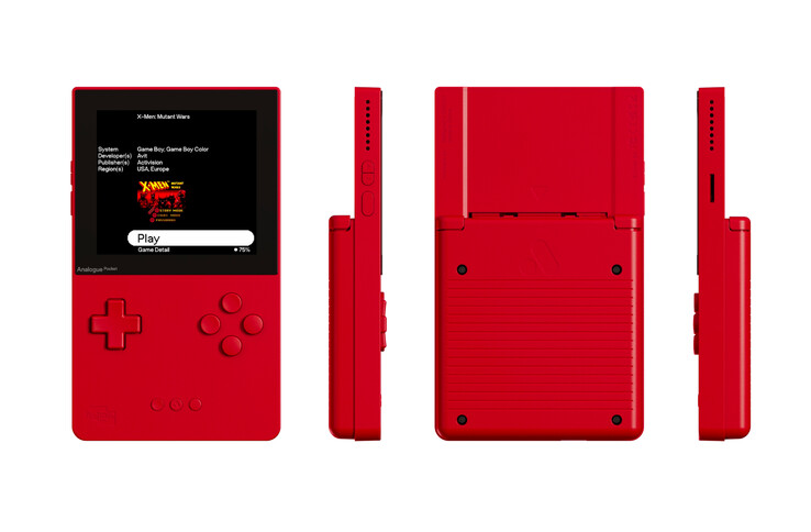 L'Analogue Pocket Classic Limited Edition in rosso. (Fonte: Analogue)