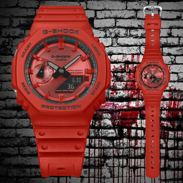 Casio G-Shock GA-2100RRB-4A. (Fonte immagine: @geesgshock su Instagram)