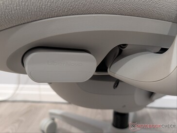 La batteria è stata inserita nella base del sedile.