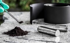 Materiale per elettrodi di carbonio duro Lignode (immagine: Stora Enso)