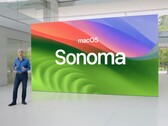 macOS Sonoma introduce widget per il desktop, una modalità di gioco e altro ancora. (Immagine via Apple)