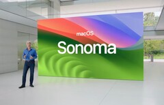 macOS Sonoma introduce widget per il desktop, una modalità di gioco e altro ancora. (Immagine via Apple)