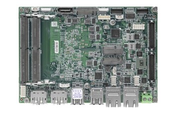 Vista superiore dell'SBC MS-CF19. (Fonte immagine: MSI)