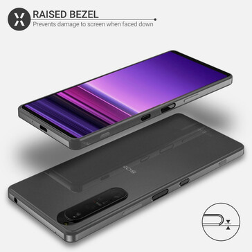 Il Sony Xperia 1 III. (Fonte: Olixar)