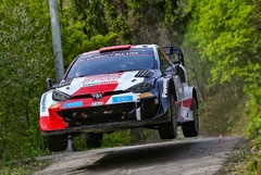 Alla fine dello scorso anno, Toyota ha fatto debuttare una Yaris Gazoo Racing a idrogeno al WRC. (Fonte: Toyota)