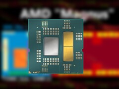 Le console PS5 e Xbox Series eseguono entrambe diverse APU AMD personalizzate (chip AMD &quot;Raphael&quot; nella foto in alto). (Fonte immagine: AMD, Moore&#039;s Law Is Dead su YouTube, modificato)