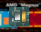 Le console PS5 e Xbox Series eseguono entrambe diverse APU AMD personalizzate (chip AMD "Raphael" nella foto in alto). (Fonte immagine: AMD, Moore's Law Is Dead su YouTube, modificato)