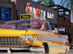 Uno screenshot di Crazy Taxi World Tour
