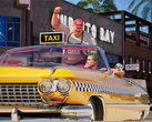 Uno screenshot di Crazy Taxi World Tour