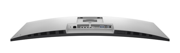 Il Dell UltraSharp dispone di una serie di porte, tra cui porte USB-C e USB-A ad alta velocità. (Fonte: Dell)