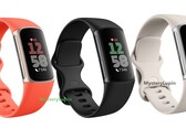 Il Fitbit Charge 6 nei tre colori di lancio di cui si vocifera. (Fonte: @MysteryLupin)