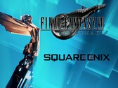 Il logo di Final Fantasy 7 Remake accanto alla statua dei The Game Awards (Fonte: The Game Awards, Square Enix con modifiche)