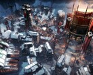 Un'immagine che raffigura una città in Frostpunk.