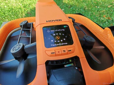 Il drone è dotato di un display