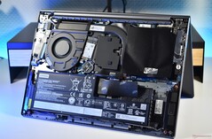 I componenti interni del Lenovo ThinkBook 14 G9 IPL.