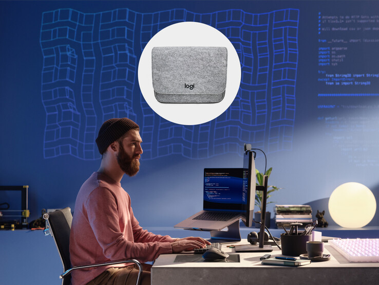 Logitech include una custodia in omaggio con gli ordini effettuati sul suo sito web. (Fonte: Logitech)