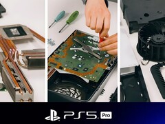 Viene mostrato il teardown di PS5 Pro (Fonte: PlayStation Blog con modifiche)