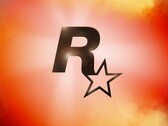 Logo Rockstar Games su sfondo arancione e rosso (Fonte: Rockstar Games)