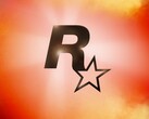 Logo Rockstar Games su sfondo arancione e rosso (Fonte: Rockstar Games)