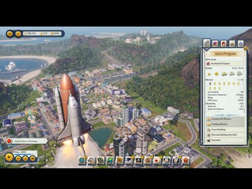 I giocatori possono anche gestire un programma spaziale in Tropico 6, generando entrate e aumentando il consenso pubblico.