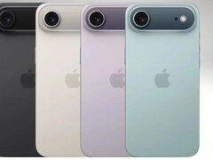 La tavolozza di colori &quot;17 Air&quot;. (Fonte immagine: @theapplehub via X)