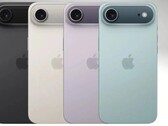 La tavolozza di colori "17 Air". (Fonte immagine: @theapplehub via X)