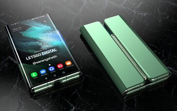 Nuovi render basati sul brevetto di Samsung. (Fonte: LetsGoDigital)