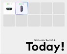 Cerca i controller come sono presentati nell'app Nintendo Today. (Fonte immagine: schermata dell'app Nintendo Today)