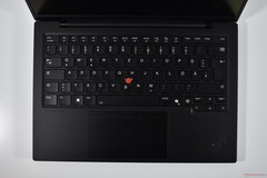 La tastiera del Lenovo ThinkPad X1 Carbon Gen 13 (fonte: Benjamin Herzig)
