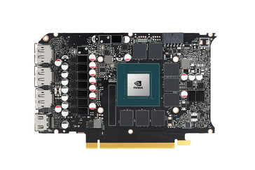 NVIDIA GeForce RTX 3060 Ti PCB. (Fonte immagine: NVIDIA)
