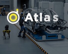 Il robot umanoide Atlas al lavoro in una fabbrica di automobili. (Fonte: Boston Dynamics)