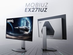 Il BenQ EX271UZ con un pannello QD-OLED di quarta generazione, HDR400, frequenza di aggiornamento di 240 Hz e modalità di colore ottimizzate per oltre 120 giochi AAA. (Fonte immagine: BenQ)