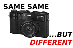 Le principali modifiche interne alla Fujifilm X100VI si sono a malapena manifestate all&#039;esterno della fotocamera. (Fonte immagine: Fujifilm - modificato)