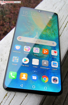 Utilizzo di Huawei Mate 20 all'aperto