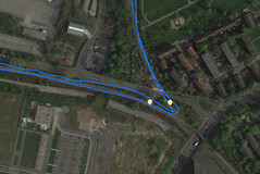 Test GPS: Sony Xperia 10 – Curva stretta