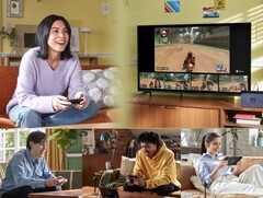 Immagine promozionale della funzione GameChat in arrivo con lo Switch 2. (Fonte immagine: Nintendo)