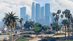 Come previsto, la Los Santos di GTA 5 sembra notevolmente migliore su PS5 rispetto alle console di ultima generazione e anche alla versione PC (Immagine: Rockstar Games)