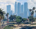 Come previsto, la Los Santos di GTA 5 sembra notevolmente migliore su PS5 rispetto alle console di ultima generazione e anche alla versione PC (Immagine: Rockstar Games)