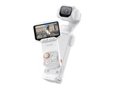 Il display OLED da 2 pollici del telecomando è staccabile dalla videocamera con gimbal Insta360 Luna Pro 8K.