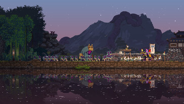 Nell’immagine: una schermata di gioco di Kingdom Two Crowns.