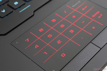 Il NumPad virtuale è bello da avere, ma manca di qualsiasi tipo di feedback tattile