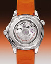 L'Omega Seamaster Diver 300M con cinturino in gomma arancione. (Fonte: Omega)